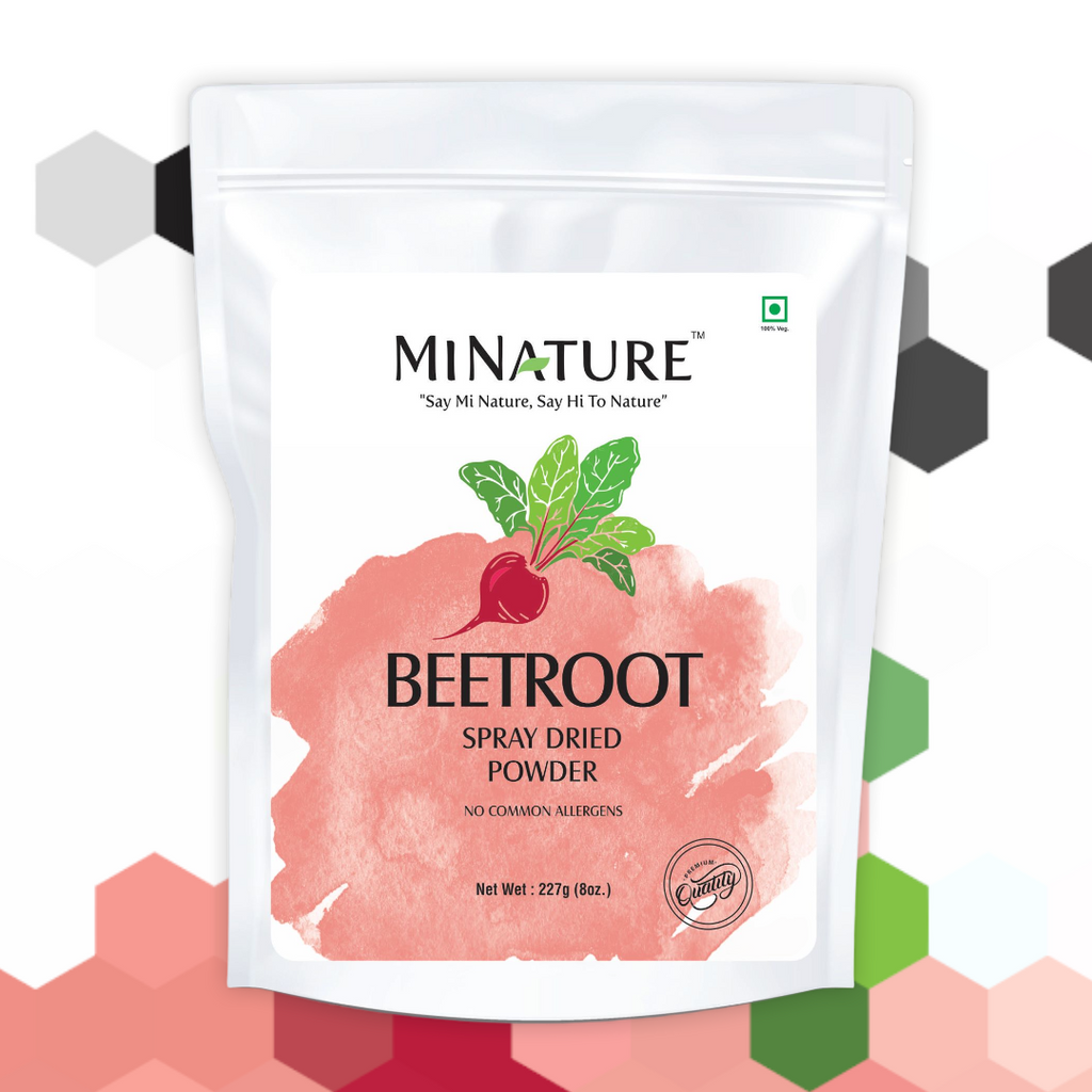 INGREDIENT:  •	Beetroot Powder (Beta Vulgarus)  HOW TO USE:  Add beetroot powder to smoothies, baked goods and other recipes to provide nutrients and a subtle sweet flavour.