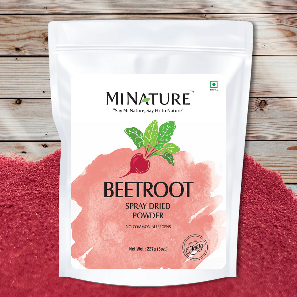 CONCENTRATED BEETROOT POWDER- Net Weight- 227g (8oz.) Buy online at My Natural Beauty. Natural products for wellness, health and beauty. 