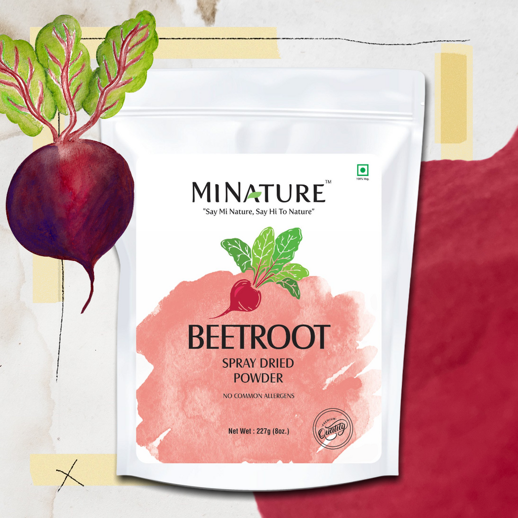 CONCENTRATED BEETROOT POWDER- Net Weight- 227g (8oz.) Amazing health benefits