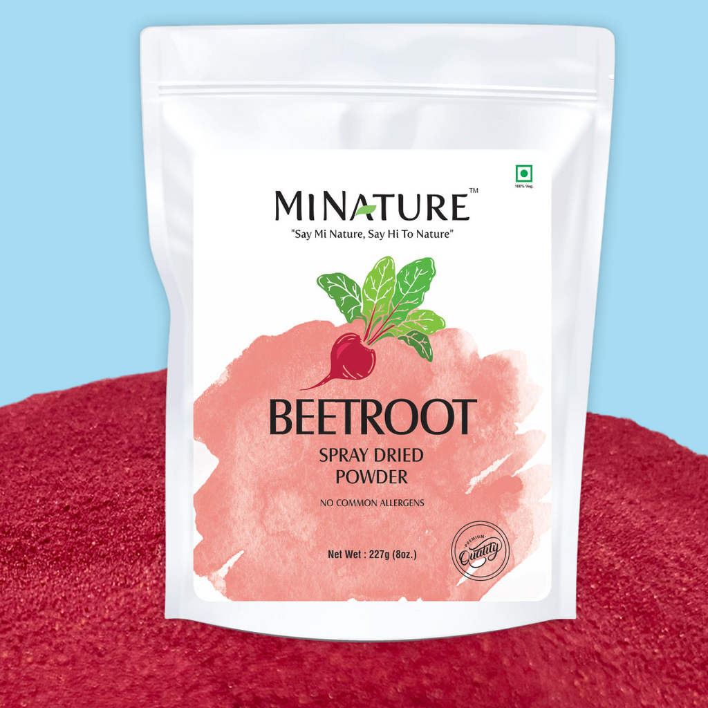 Beetroot Powder-•	Increases exercise endurance. •	Power through high-intensity workouts. •	May lower blood pressure