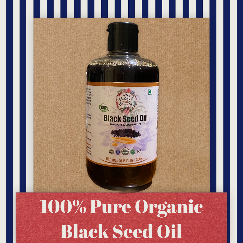 SOME OF THE MANY BENEFITS OF BLACK SEED OIL  Reduce Hair Loss Increases Re-Growth of hair Treats frizzy hair Improve hair texture Maintain elasticity of skin Reduces fine lines and wrinkles Repair sun damage Highly Nutritious Anti-Inflammatory Anti-Oxidant Rich in Omega 3, Omega 6 and Omega 9