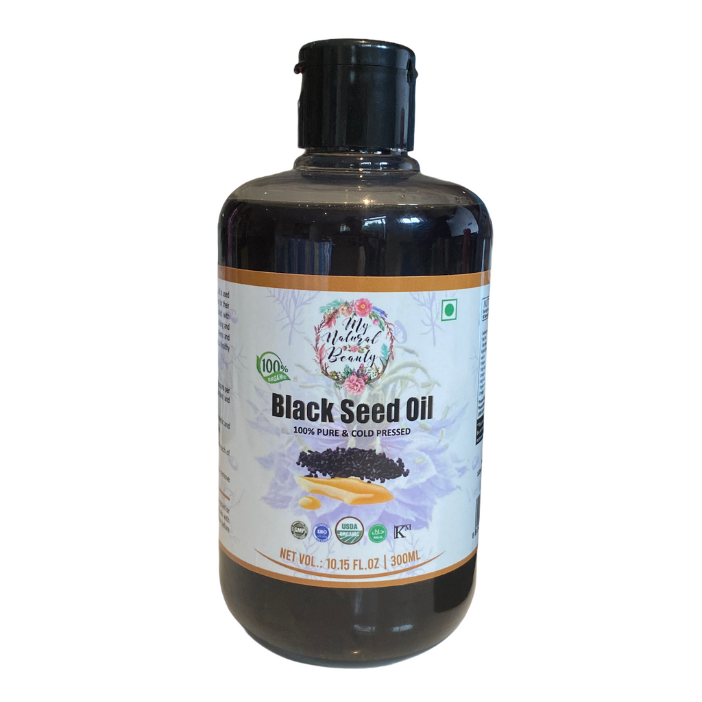 SOME OF THE MANY BENEFITS OF BLACK SEED OIL  Reduce Hair Loss Increases Re-Growth of hair Treats frizzy hair Improve hair texture Maintain elasticity of skin Reduces fine lines and wrinkles Repair sun damage Highly Nutritious Anti-Inflammatory Anti-Oxidant Rich in Omega 3, Omega 6 and Omega 9