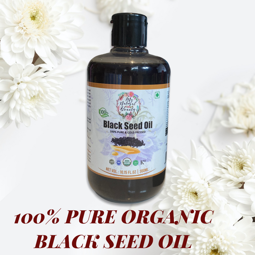 Natural Beauty Products Black Seed Oil is:  Highest Quality High in Nutrients Anti-Oxidant Rich in Omega 3, 6 & 9 No additives No preservatives Made with Food Grade Organic Ingredients USDA CERTIFIED ORGANIC No Animal Testing Non-GMO Chemical Free 100% Natural 100% Pure 100% Vegan HALAL and KOSHER certified