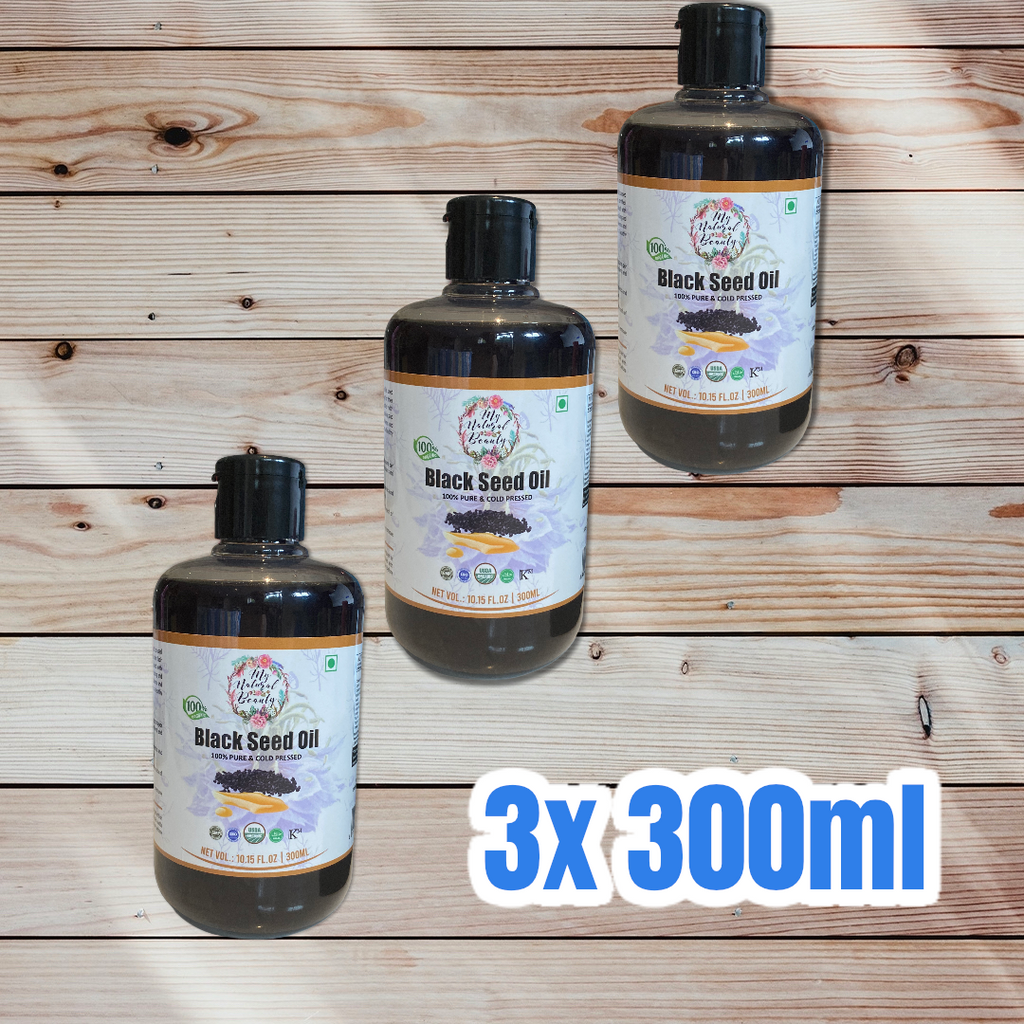 Buy Organic Black Seed Oil online Australia. Free Shipping Australia wide. 100% PURE ORGANIC BLACK SEED OIL- Bulk 3 x 300ml 100% PURE AND NATURAL NIGELLA SATIVA OIL (Cold-Pressed) . HALAL and KOSHER certified 100% Pure Black Seed Oil. Buy Online Australia. FREE SHIPPING AUSTRALIA WIDE. Ingredients: 100% NIGELLA SATIVA OIL (Cold-Pressed) (this is made from 100% Pure Organic Black Seeds).