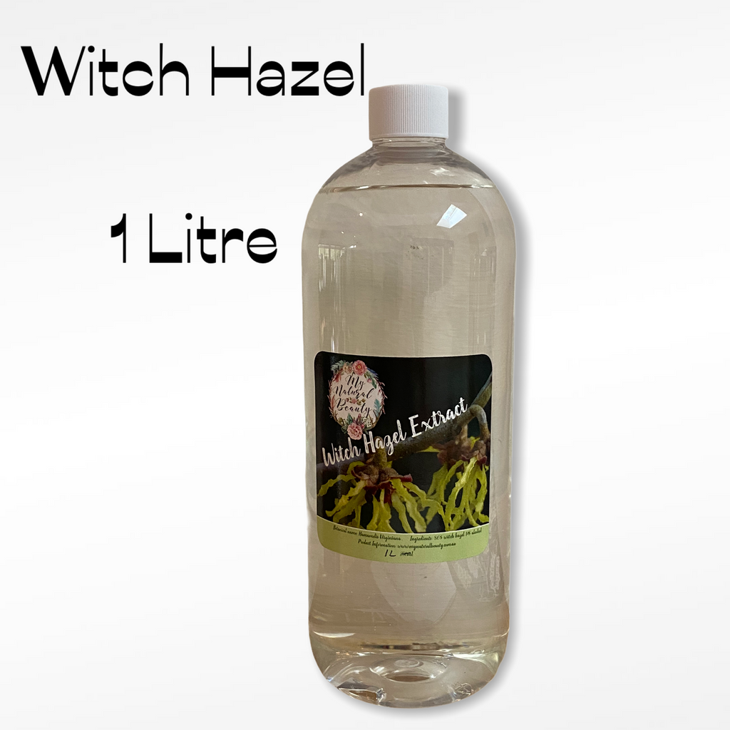  Some of the uses of witch hazel extract include:  as a facial toner as a facial cleanser to reduce appearance of acne blemishes to clean dog's ears for tick removal as a household cleaner with lemon juice and baking soda as a jewellery cleaner and much more!. Toner, cleanser, astringent. Australia 