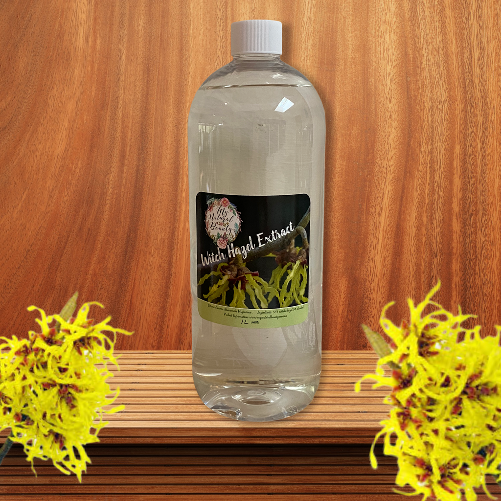  Some of the uses of witch hazel extract include:  as a facial toner as a facial cleanser to reduce appearance of acne blemishes to clean dog's ears for tick removal as a household cleaner with lemon juice and baking soda as a jewellery cleaner and much more!