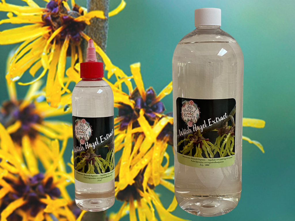 Natural remedy for acne and a range of skin conditions. Witch Hazel extract. Buy online Sydney Australia. Northern beaches Natural beauty 