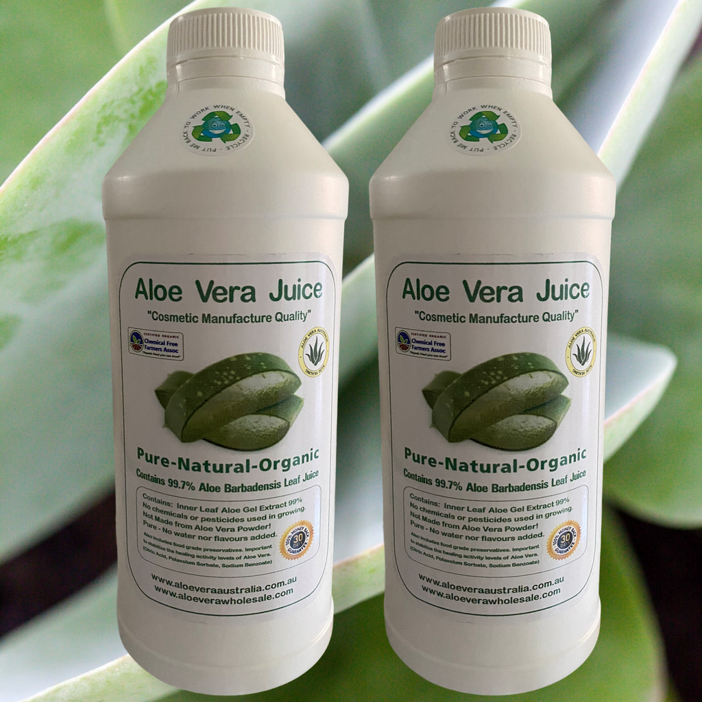 Buy Aloe Vera Juice cosmetic manufacture quality in bulk. FREE SHIPPING OVER $60.00