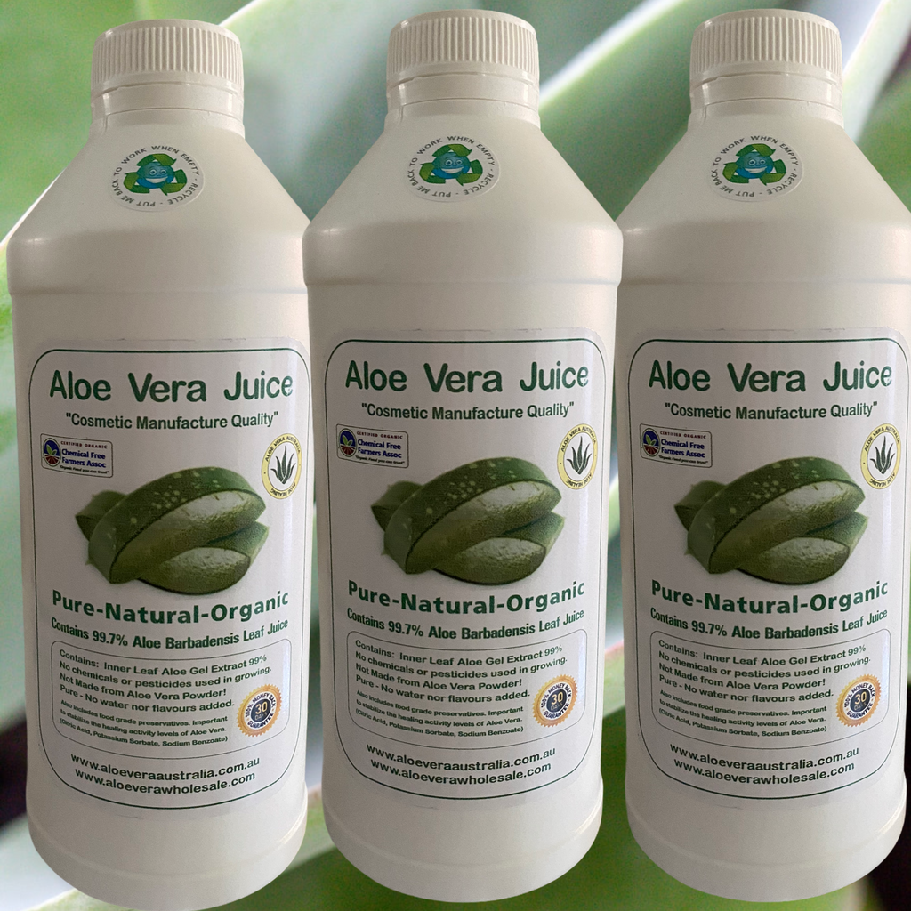 Buy Aloe Vera Juice cosmetic manufacture quality in bulk. Buy in bulk and save