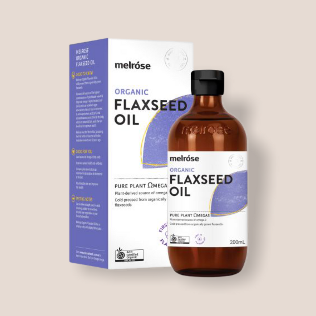 Melrose Organic Flaxseed Oil 500ml My Natural Beauty