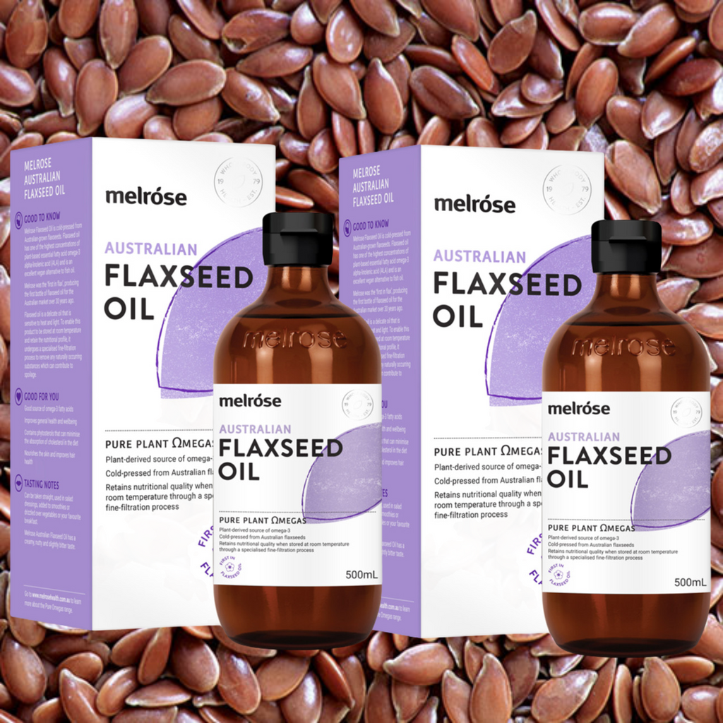 Melrose Australian Flaxseed Oil 500ml  Buy 2 bottles and save 