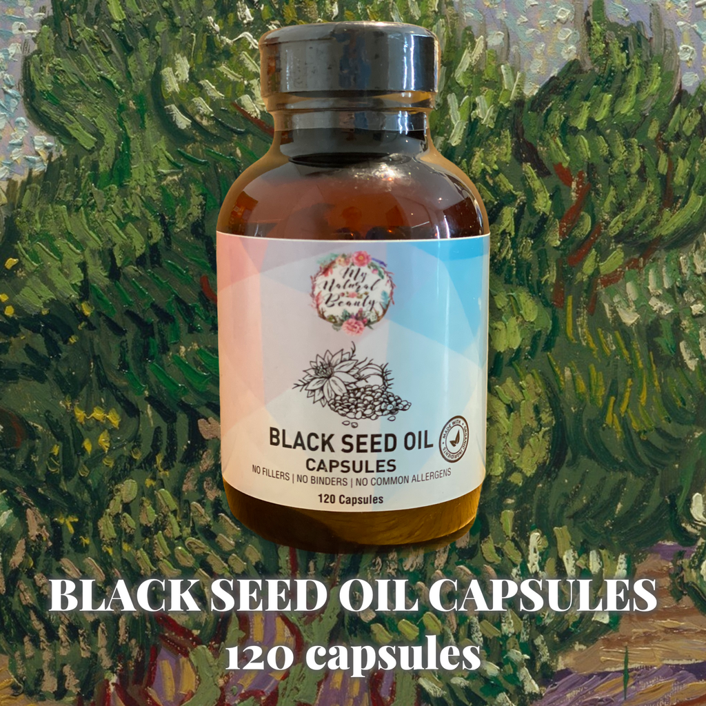 My Natural Beauty’s Black Seed Oil capsules are the supplement of choice that may help support a healthy immune system. These capsules are rich in antioxidants and contain an abundance of essential fatty acids. Regular use may help to maintain a healthy immune system, giving it the power to ward off infections.   Containing 100% Pure Black Seed Oil, My Natural Beauty’s Black Seed Oil Capsule