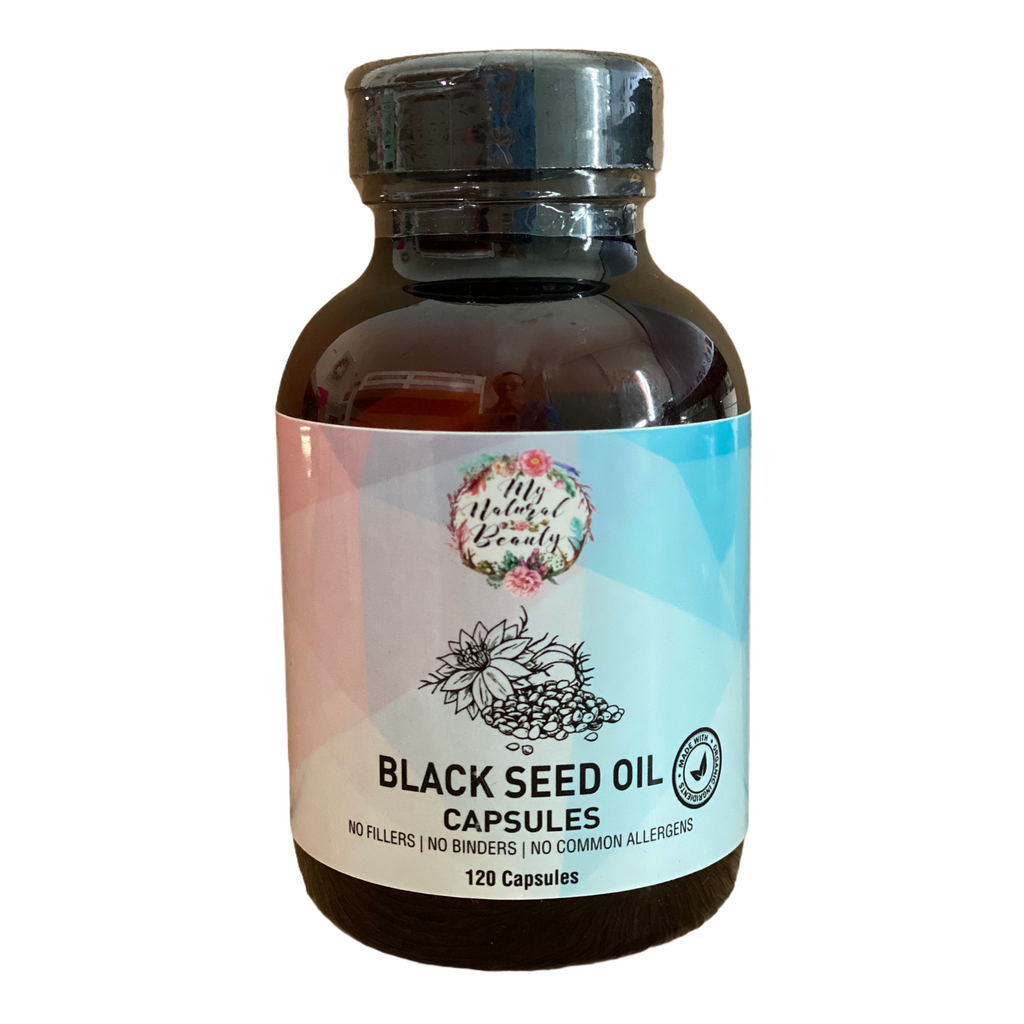 My Natural Beauty’s Black Seed Oil capsules are: •	Highest Quality •	High in Nutrients •	Anti-Oxidant •	Rich in Omega 3, 6 & 9 •	No additives •	No preservatives •	Made with Food Grade Organic Ingredients •	No Animal Testing •	Non-GMO •	Chemical Free •	100% Natural •	100% Pure • Halal