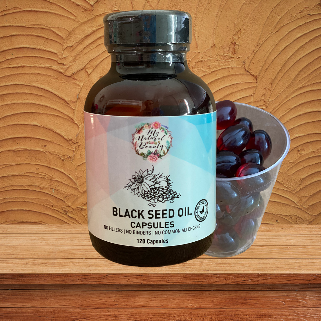 SOME OF THE MANY BENEFITS OF BLACK SEED OIL •	Boosts immune system function* •	Supports healthy heart, skin and hair* •	Supports joint comfort and mobility* •	Supports metabolism and liver health*  •	Rich in nutrients, omegas and aminos* •	Highly Nutritious* •	Powerful antioxidants* •	Anti-Inflammatory* •	Rich in Omega 3, Omega 6 and Omega 9*  *These statements have not been evaluated by the Food and Drug Administration. This product is not intended to diagnose, treat, cure or prevent any disease.  