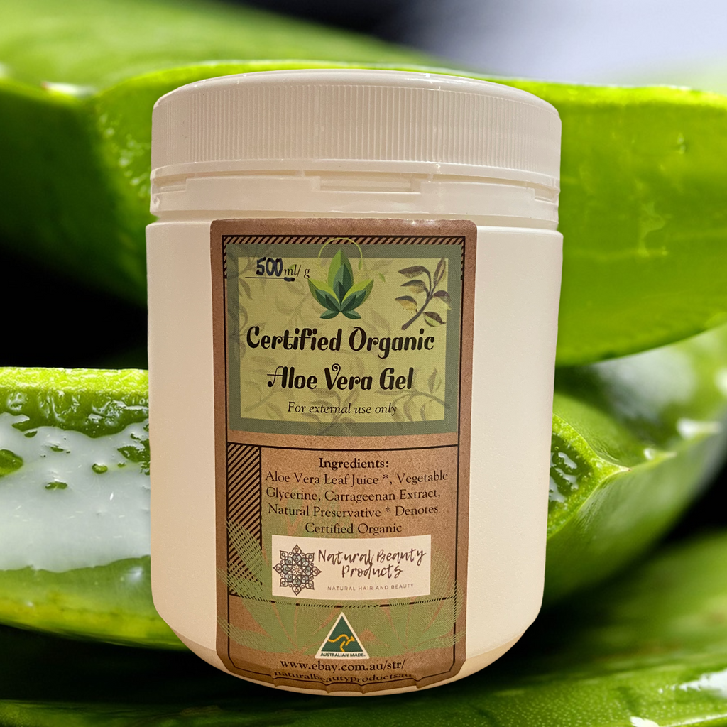 Certified Organic Aloe Vera Gel 