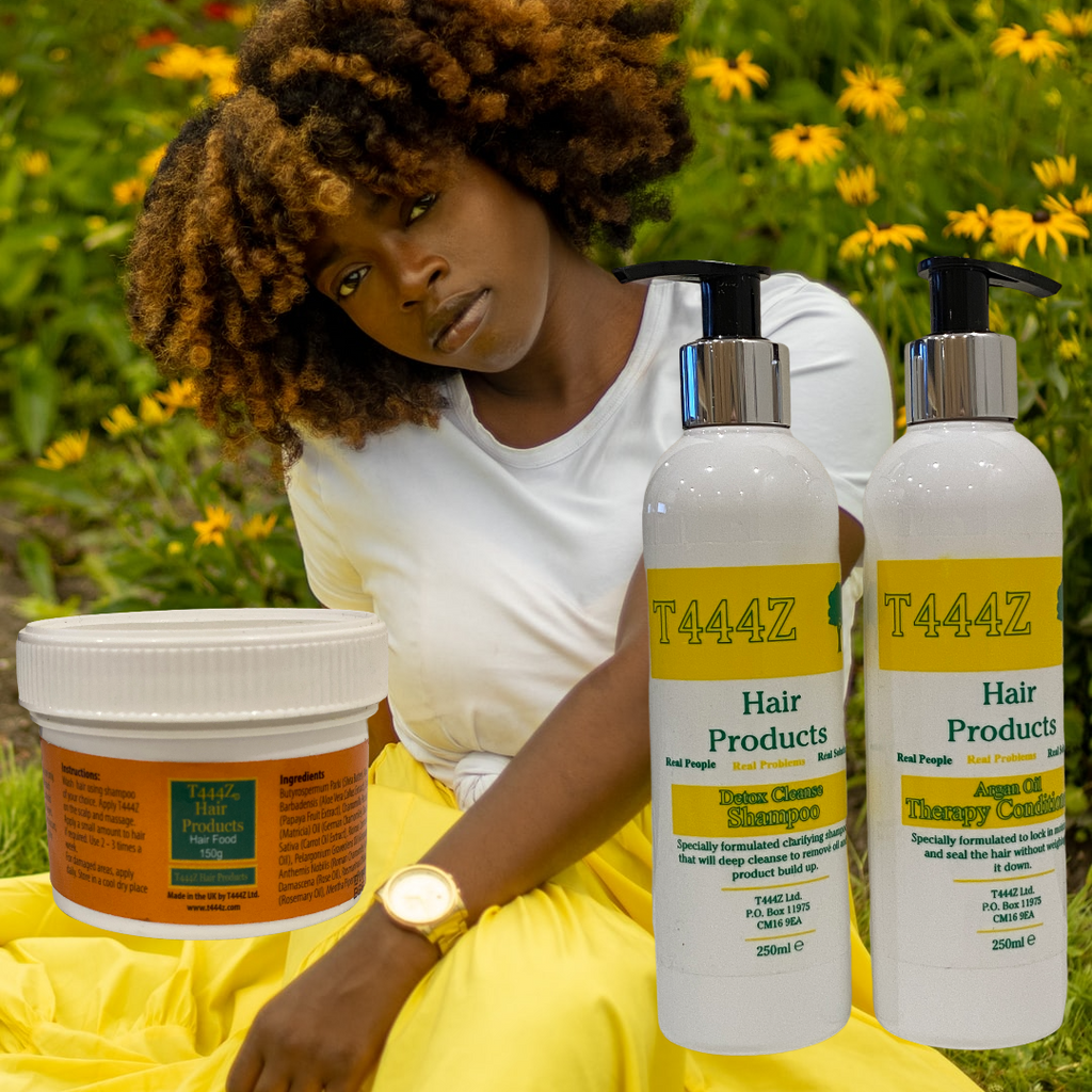  T444Z Hints & Tips   Here are some innovative techniques to enrich and enlighten you in hair nurturing and chemical-free hair care.    Directions   Wash your hair thoroughly to remove all the dirt and other products you may have used lately.   Dry your hair completely with a towel until no dampness is left, avoid using a blow dryer (it means leaving your hair for some time until it is dry).   Apply T444Z using your fingers to the scalp and massaging it thoroughly to ensure even distribution to the whole he