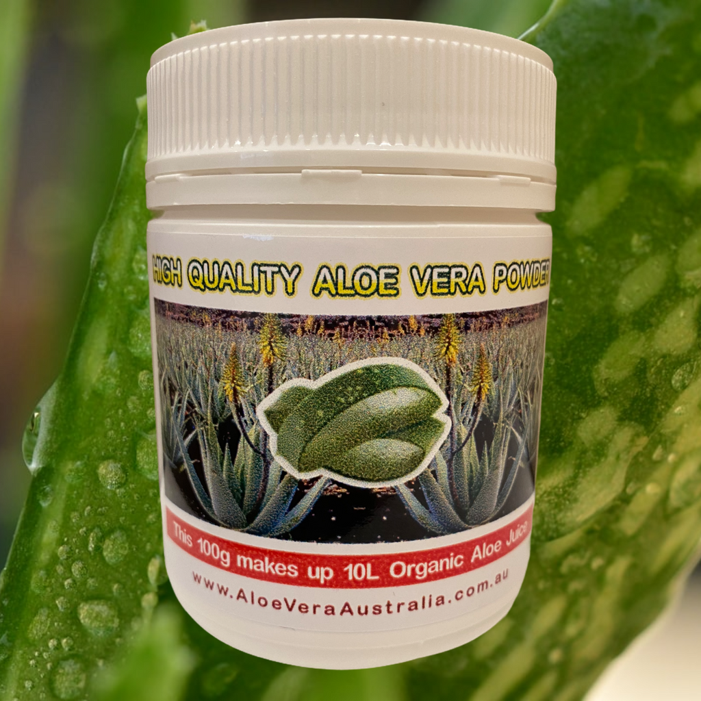 Aloe Vera powder 100g Aloe Vera Australia 