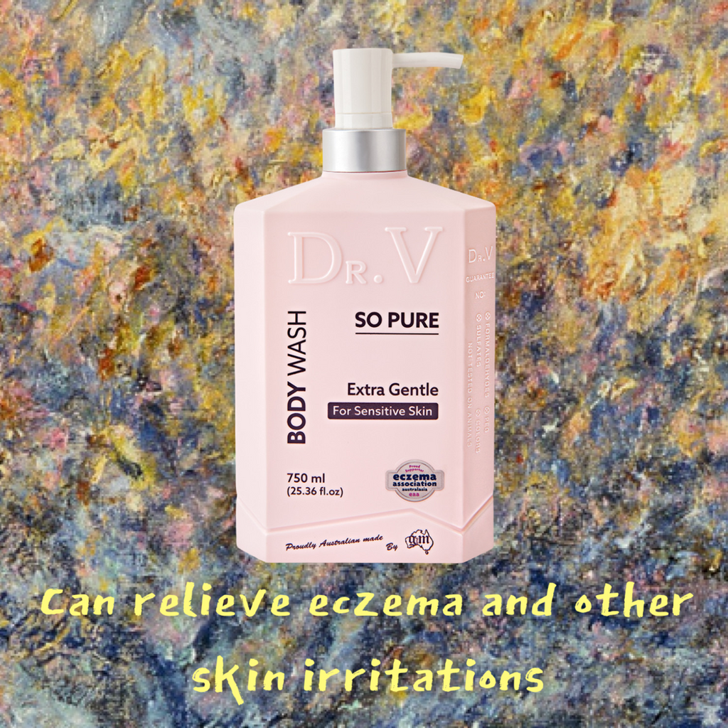 Dr. V Body Wash So Pure (Extra Gentle for Sensitive Skin) 750ml Free Shipping Australia wide for all orders over $60.00   