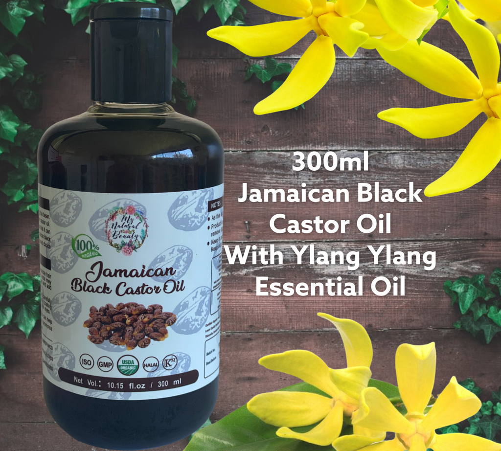 t is absolutely amazing what the combination of Ylang Ylang and Jamaican Black Castor Oil will do for your skin and hair!