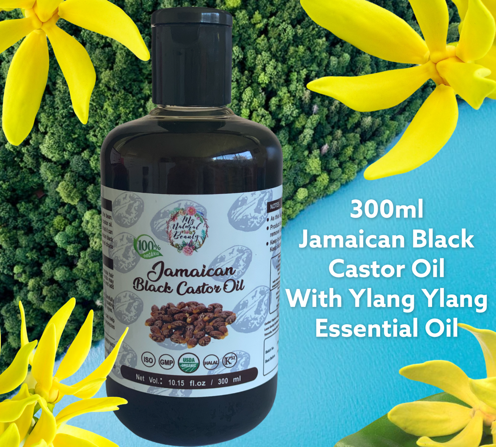  Jamaican Black Castor Oil with Organic Ylang Ylang -100 % PURE and Natural- Hair loss treatment. Re-grow hair naturally!  Australia