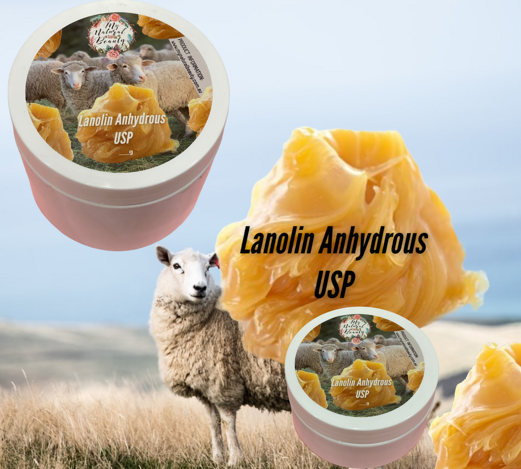 Lanolin Anhydrous deeply and intensely hydrates by forming an oil barrier that traps and maintains moisture within the skin. Dry, rough, scaly or itchy skin may be banished for good! Alternatively, use in hair conditioner for a refreshing hydration boost. The intensely moisturising Lanolin works hard to deeply penetrate coarse, thick and curly hair and deliver softness and shine.