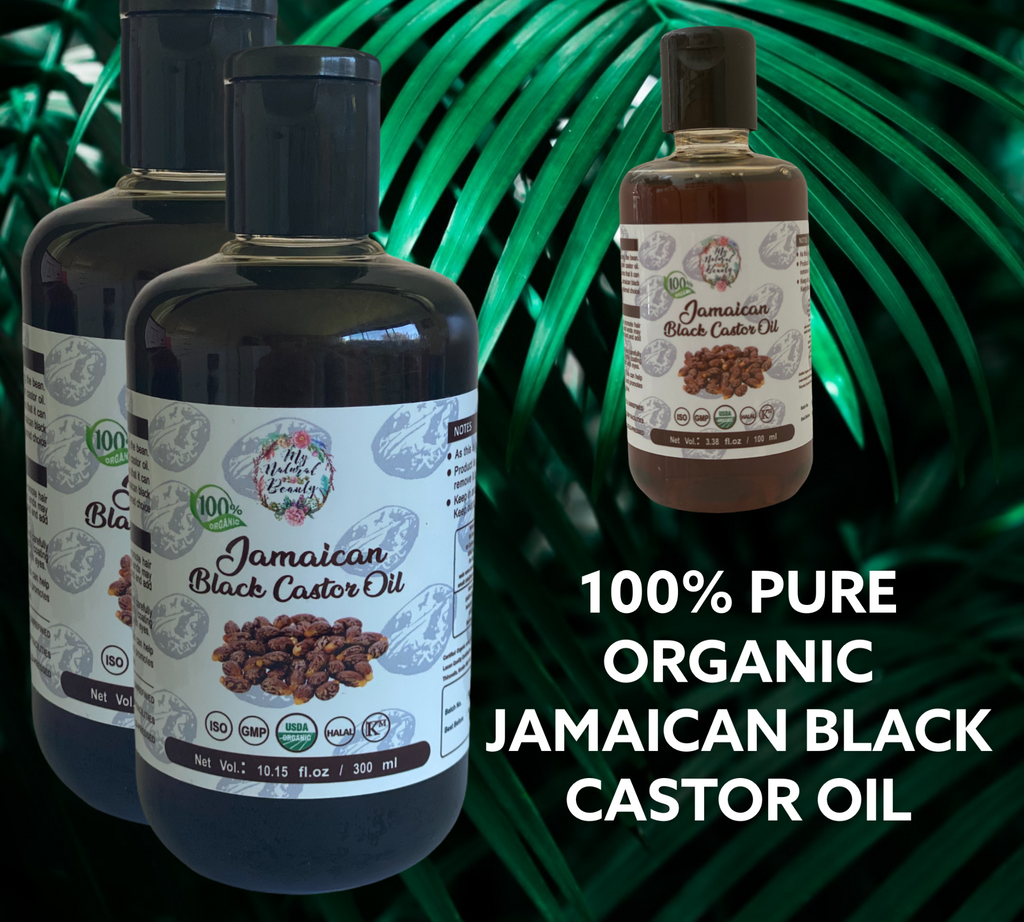 Jamaican Black Castor oil (JBCO) helps promote hair growth; it also keeps your hair soft, moisturised, and strong. JBCO is also a natural antibacterial and antifungal, so it's great for those who have flaky or itchy scalp conditions.