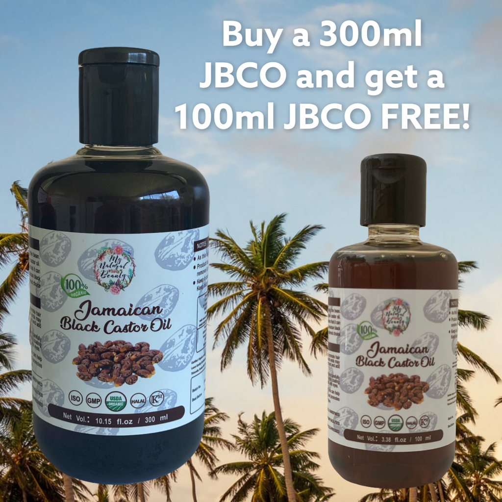 BUY ONLINE AUSTRALIA Organic Jamaican Black Castor Oil (300 ML) & receive a 100ml bottle FREE! That is a $29.95 FREE GIFT! SPECIAL OFFER- FOR EVERY 300ml bottle you purchase you will get 1x 100ml bottle (valued at $29.95) of the same oil FREE! 300ml/ 10.5 fl.oz (and a 100ml FREE)
