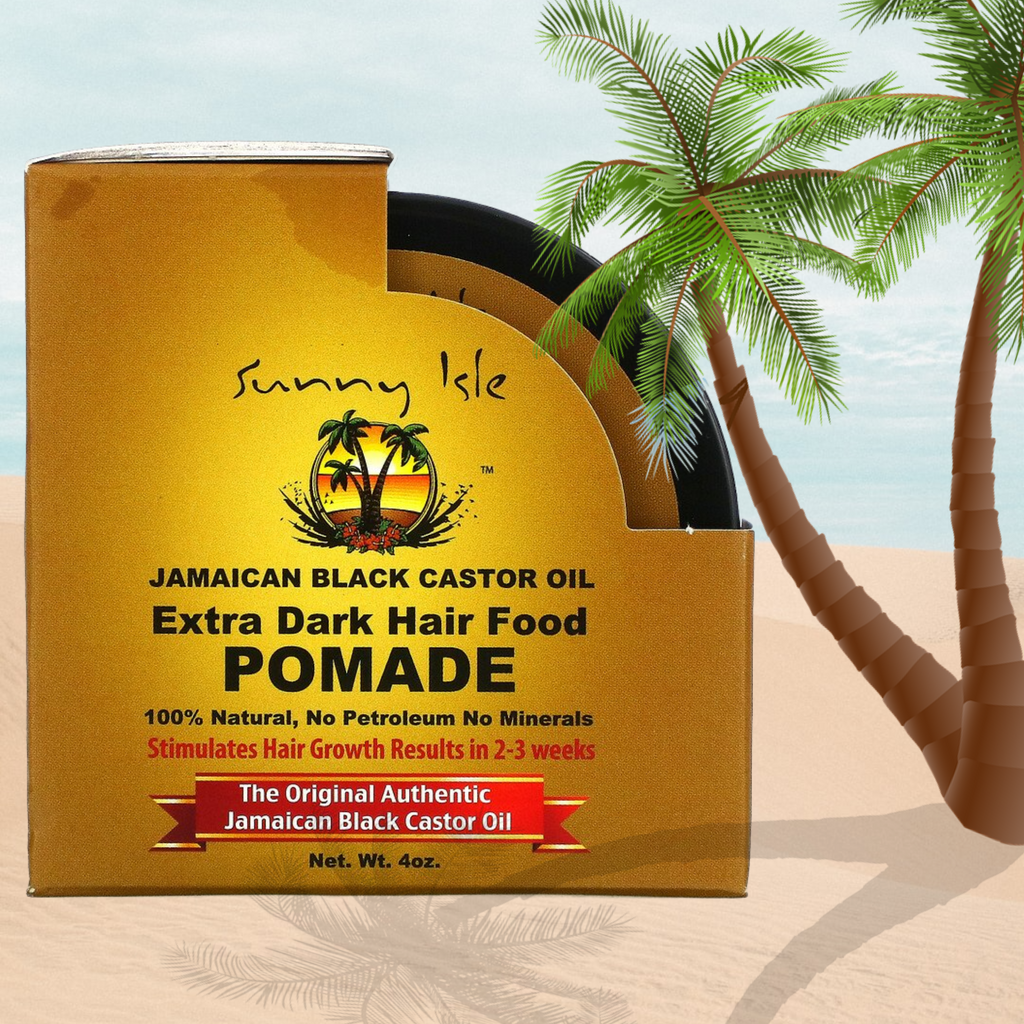 Buy online Australia Sunny Isle Extra Dark Jamaican Black Castor Oil Hair Food Pomade 4 oz.