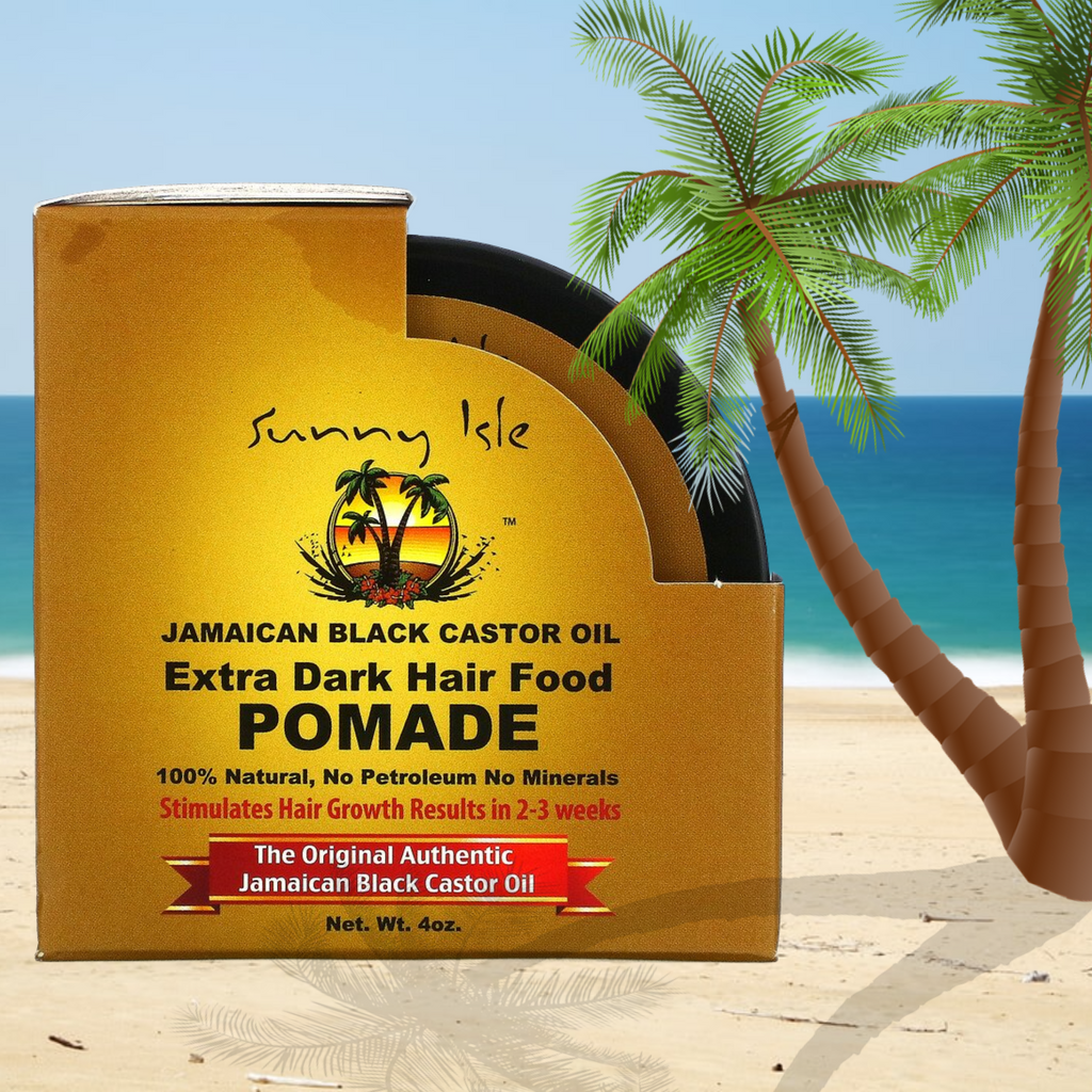 Buy online Australia Sunny Isle Extra Dark Jamaican Black Castor Oil Hair Food Pomade 4 oz.