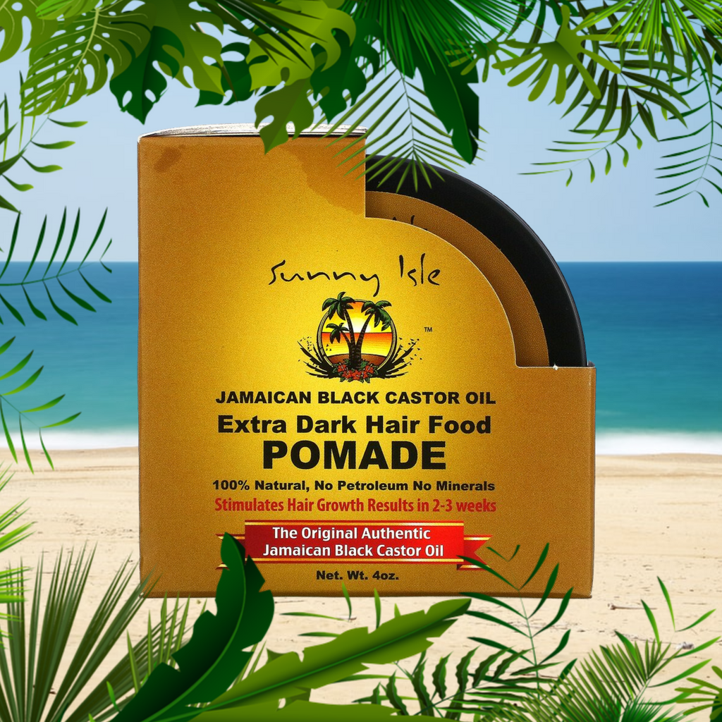 Buy online Australia Sunny Isle Extra Dark Jamaican Black Castor Oil Hair Food Pomade 4 oz.