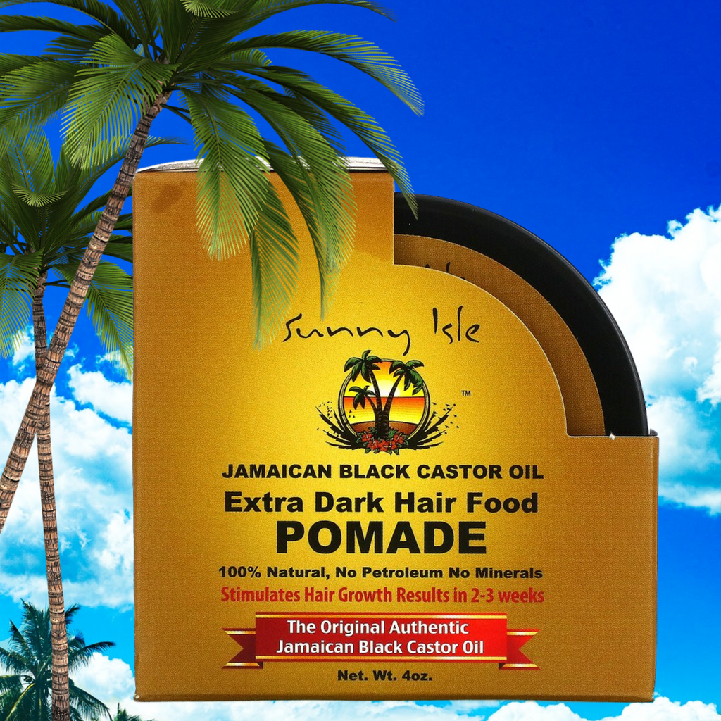 Buy online Australia Sunny Isle Extra Dark Jamaican Black Castor Oil Hair Food Pomade 4 oz.