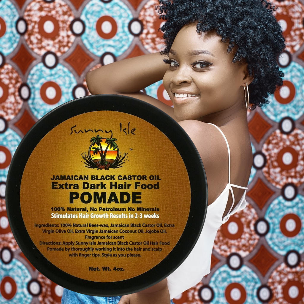 Buy online Australia Sunny Isle Extra Dark Jamaican Black Castor Oil Hair Food Pomade 4 oz.