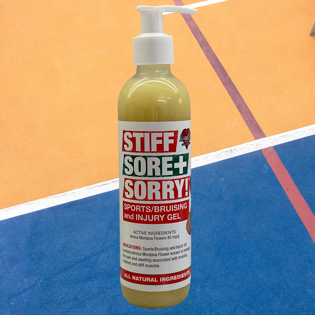 Stiff Sore + Sorry Sports/ Bruising and Injury Gel – 250g Buy online and save