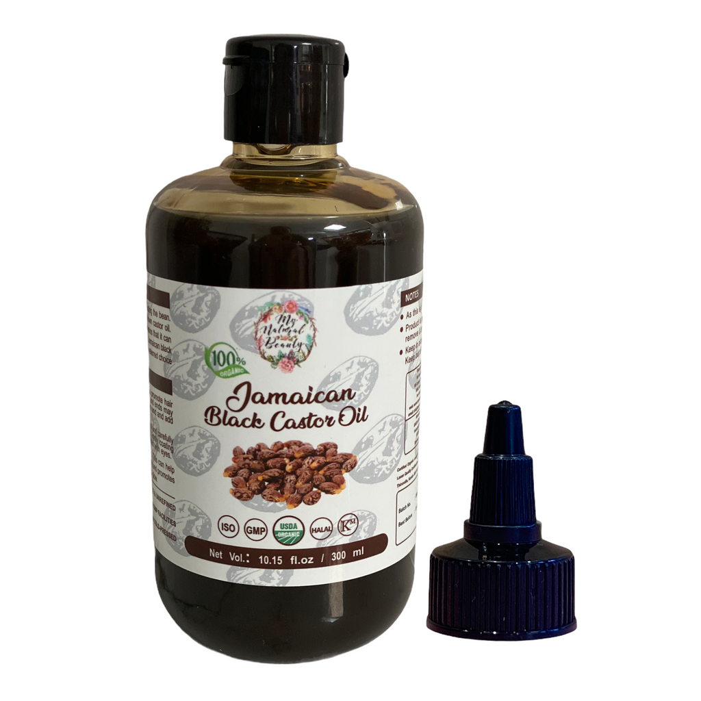 Ships from the Northern Beaches of Sydney, Australia. Treat hair loss with 100% Pure Jamaican Black Castor Oil. Easy to apply to scalp with the applicator lid provided. 100% Pure Organic Jamaican Black Castor Oil with applicator lid (300 ML) 300ml/ 10.5 fl.oz This product comes with an additional lid (a special applicator lid) you can use for easy scalp application. This lid allows you to easily apply this product directly to your scalp. USDA Certified Organic 