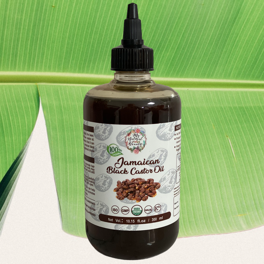 100% Pure Organic Jamaican Black Castor Oil