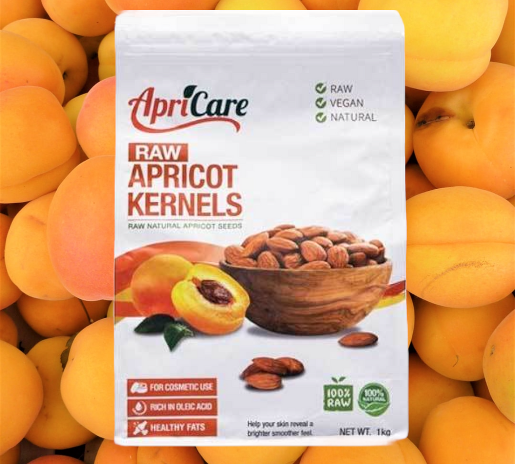 APRICARE Apricot Kernels Raw - 1kg Raw Natural Apricot Seeds   Apricare Raw Apricot Kernels are natural, vegan friendly and 100% raw. Apricare 100% all natural apricot kernels originate from wild apricot trees. The apricots are gently harvested by hand, then the kernels are carefully removed and slowly and gently air dried. Apricare have been supplying Australia with apricot kernels since 2001, so you know you can buy this product with confidence.