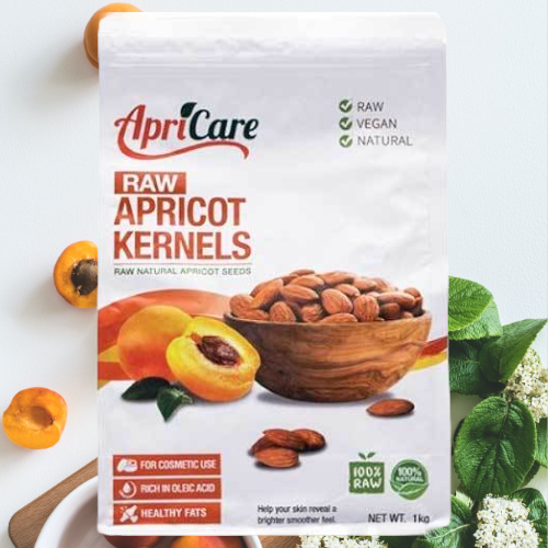 APRICARE Apricot Kernels Raw - 1kg Raw Natural Apricot Seeds   Apricare Raw Apricot Kernels are natural, vegan friendly and 100% raw. Apricare 100% all natural apricot kernels originate from wild apricot trees. The apricots are gently harvested by hand, then the kernels are carefully removed and slowly and gently air dried. Apricare have been supplying Australia with apricot kernels since 2001, so you know you can buy this product with confidence.