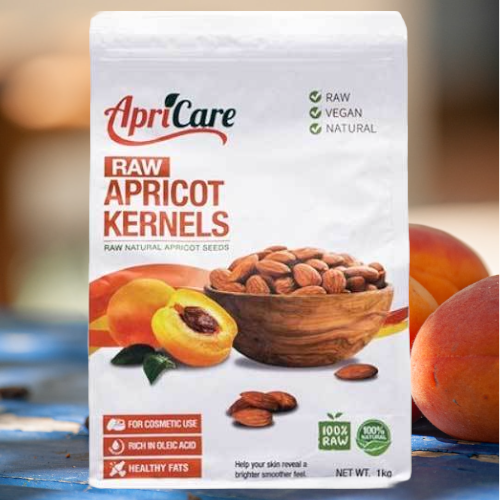 APRICARE Apricot Kernels Raw - 1kg Raw Natural Apricot Seeds   Apricare Raw Apricot Kernels are natural, vegan friendly and 100% raw. Apricare 100% all natural apricot kernels originate from wild apricot trees. The apricots are gently harvested by hand, then the kernels are carefully removed and slowly and gently air dried. Apricare have been supplying Australia with apricot kernels since 2001, so you know you can buy this product with confidence.