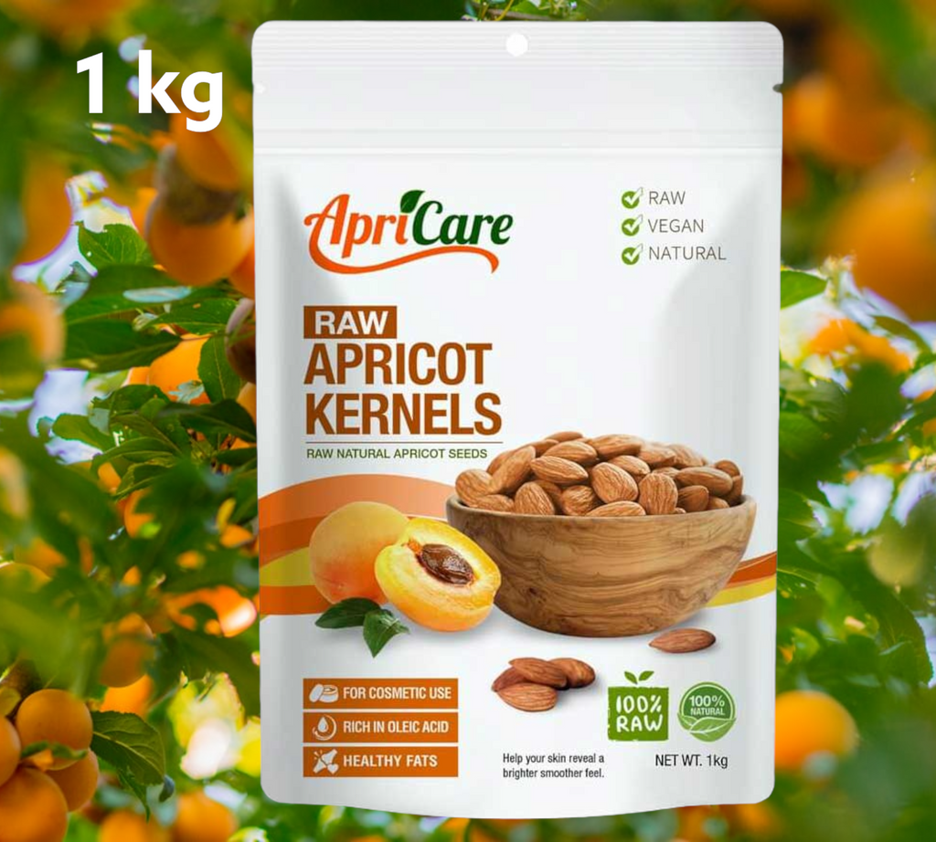 APRICARE Apricot Kernels Raw - 1kg Raw Natural Apricot Seeds buy online sydney australia