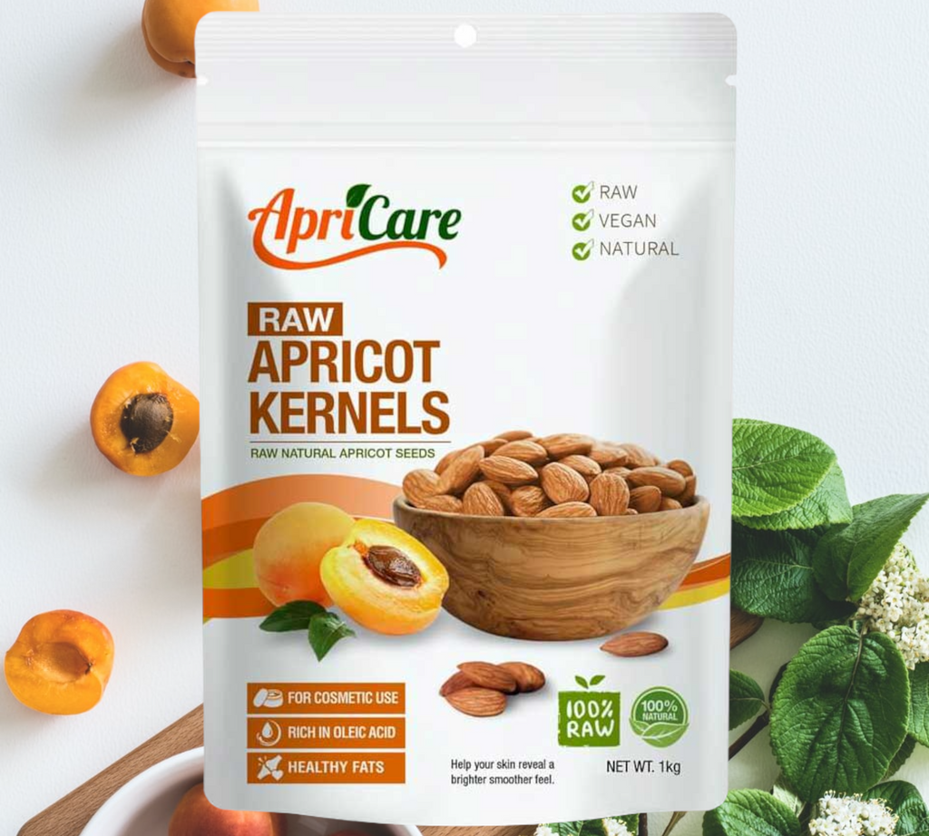 Apricot Kernels make a superb natural exfoliating medium, by finely grinding the kernels. Crushed apricot kernels offer natural exfoliating medium, by finely grinding the kernels. Crushed apricot kernels offer natural exfoliating, helping the skin to reveal a brighter and smoother look and feel. Apricare raw apricot kernels