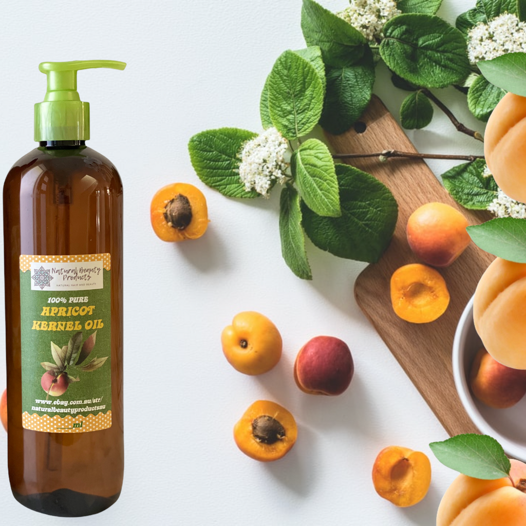 Apricot Kernel Oil for skin and hair. Buy online Australia. Massage. Carrier oil. Skin and hair. Natural. Pump bottles