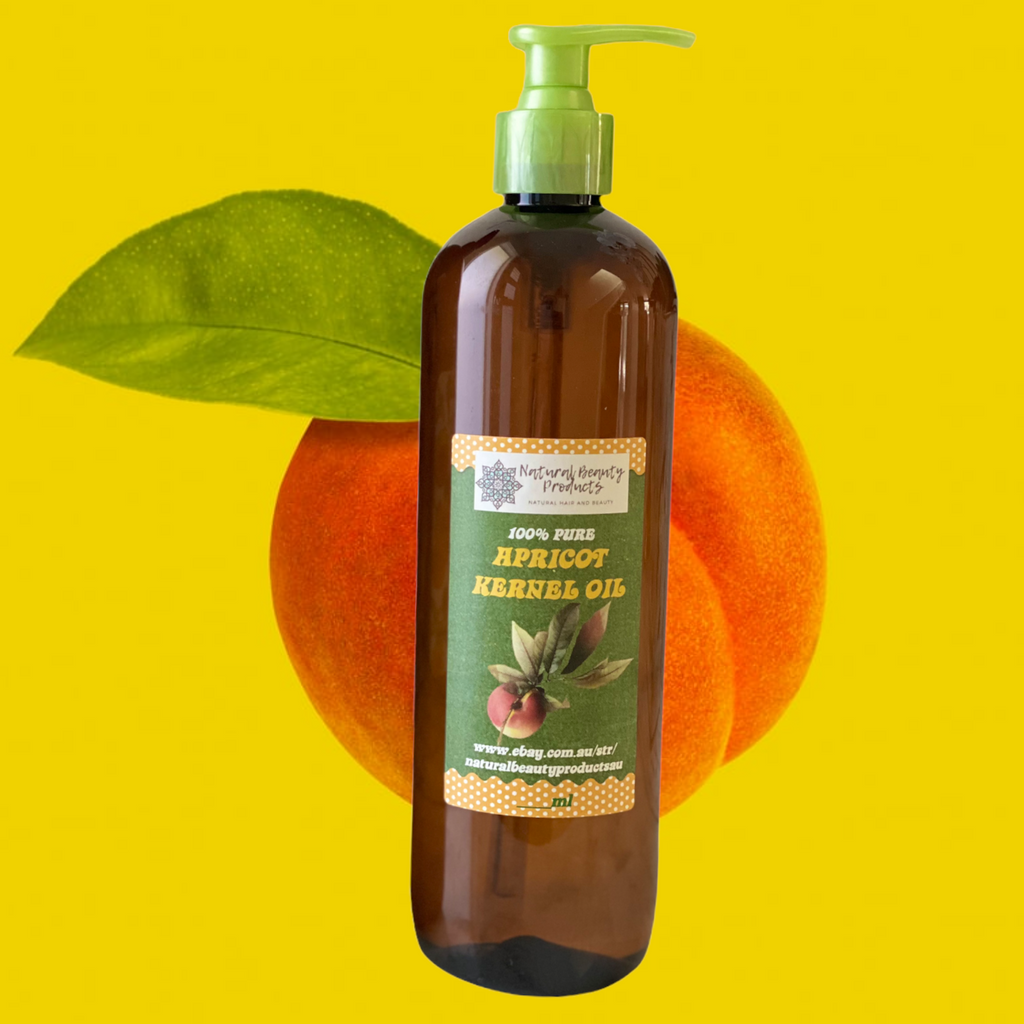 Apricot Kernel Oil for skin and hair. Buy online Australia. Massage. Carrier oil. Skin and hair. Natural. Pump bottles