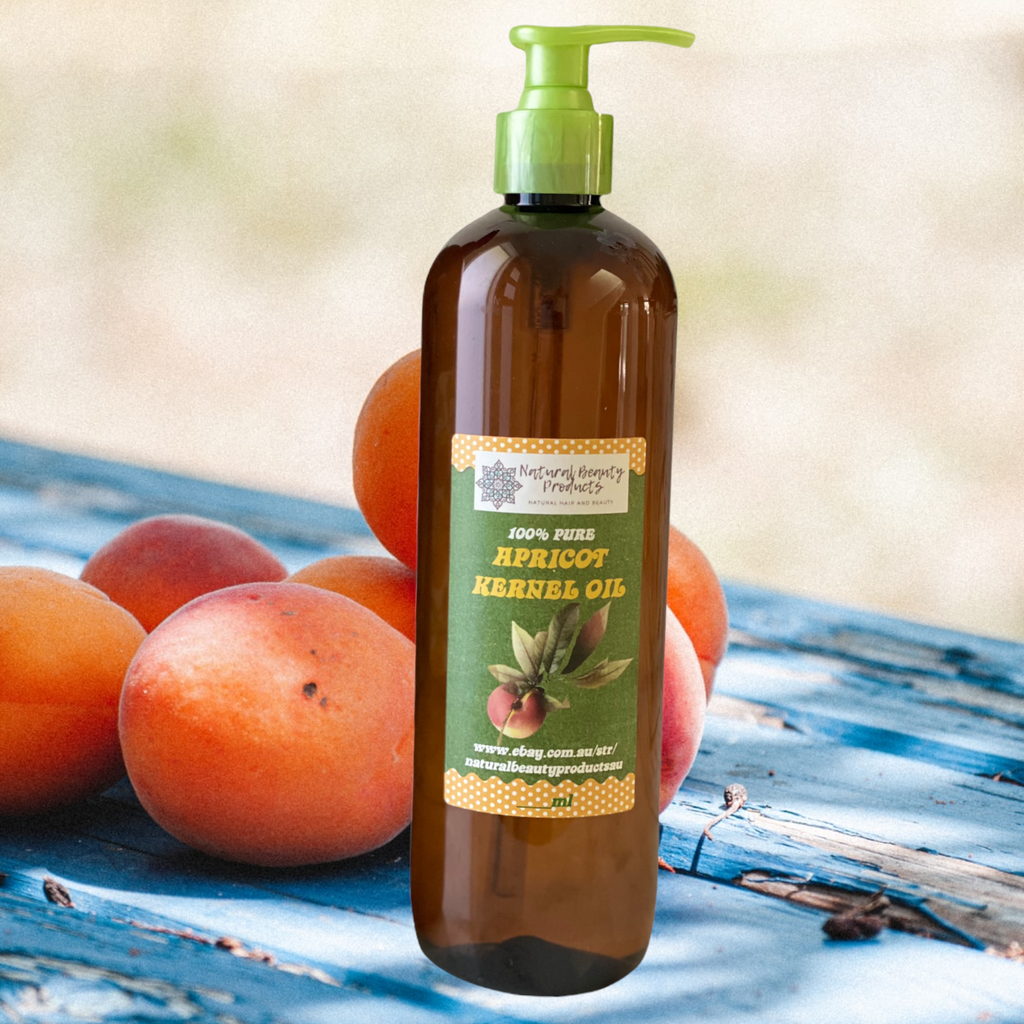 Apricot Kernel Oil for skin and hair. Buy online Australia. Massage. Carrier oil. Skin and hair. Natural. Pump bottles