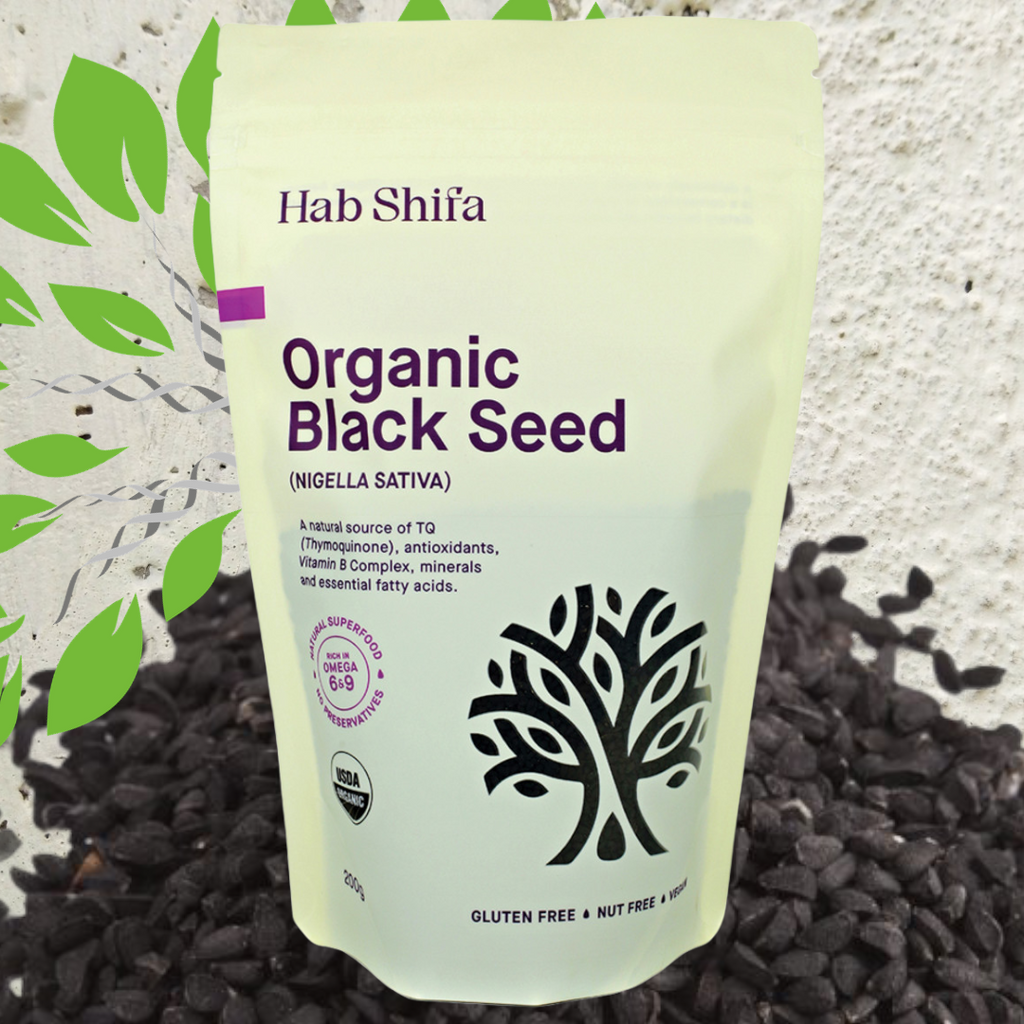Hab Shifa Black SeedHow to use:  For maximum flavour and benefit, simply sprinkle 1-2 teaspoons over your meal. Perfect on cereal, yoghurt, salad and veggies. Or mixed into smoothies, baking and treats.