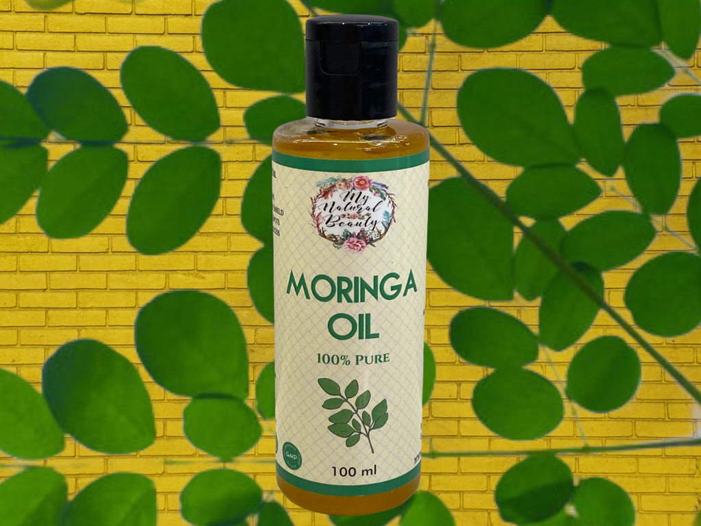 My Natural Beauty’s 100% Pure Cold-Pressed Organic Moringa Oil is premium quality.