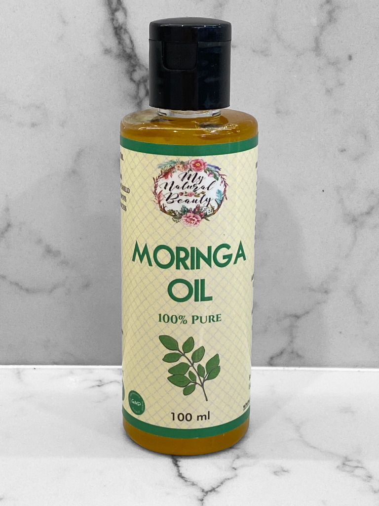Moringa Skin & Hair Care - Pure Moringa Oil. Benefits for skin and hair. Hair growth.