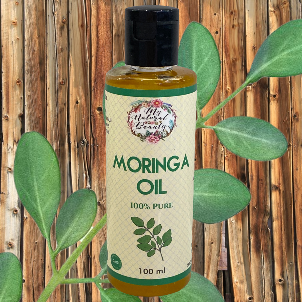 100% Pure Moringa Oil Cold Pressed Organic Natural Anti-Aging oil Hydrating