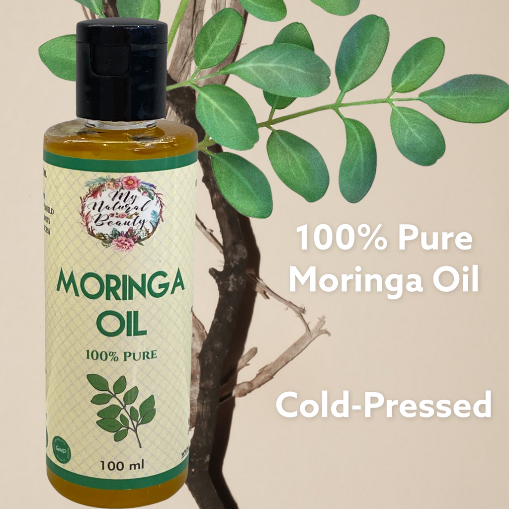 100% Pure Moringa Oil Cold Pressed Organic Moringa Oleifera  Natural Anti-Aging