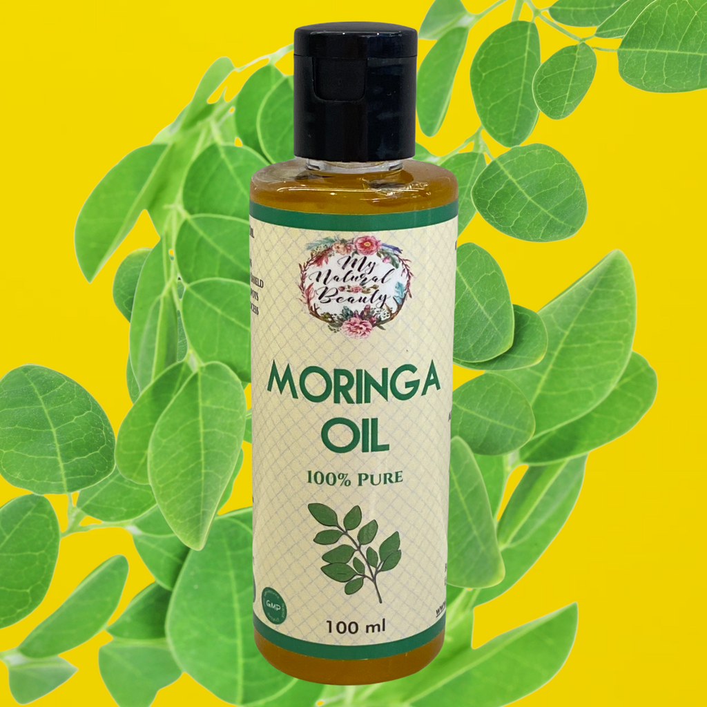 Moringa Oil 100% Pure Cold Pressed ORGANIC Moringa Oleifera Oil 100ml