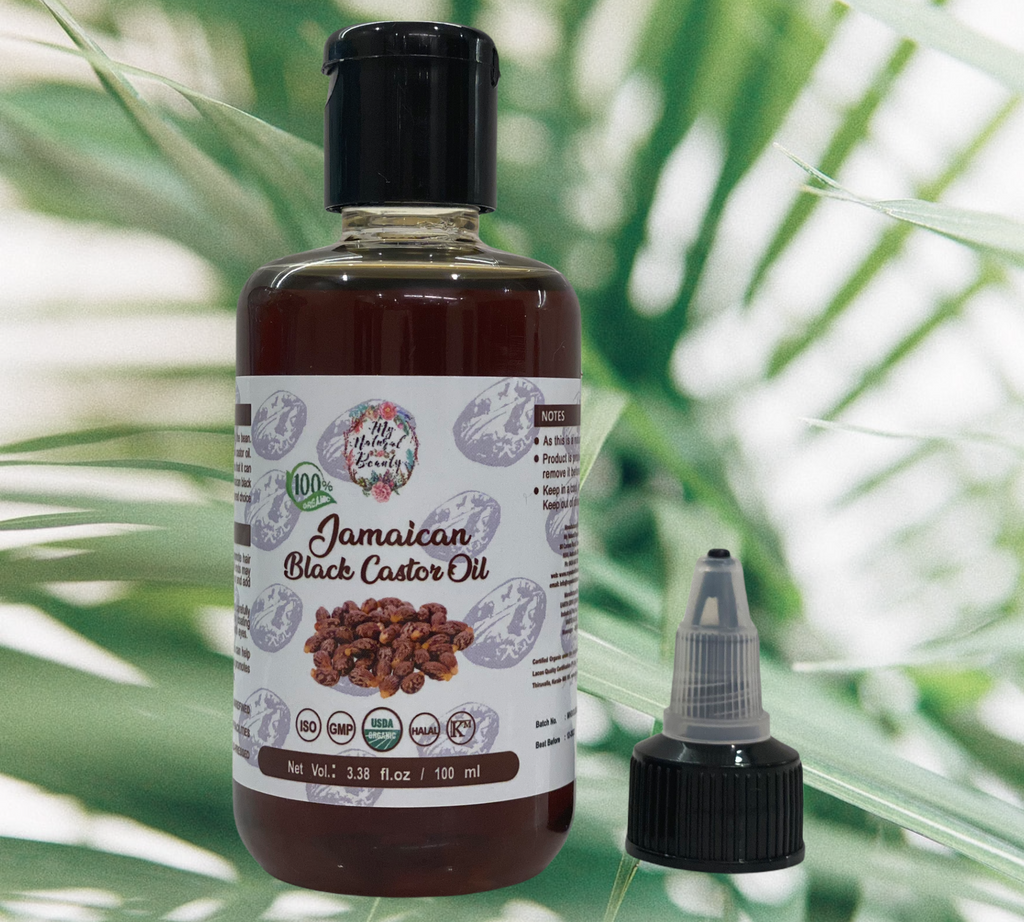 Jamaican Black Castor Oil. How to use for best resultsFOR EYELASHES, BROWS & BEARDS: Dip eyelash brush or cotton tip into the castor oil and carefully apply it on your upper and lower lash line, lightly coating each lash. Leave it on overnight. Avoid contact with eyes. JBCO can also be applied to eyebrows and beards.  